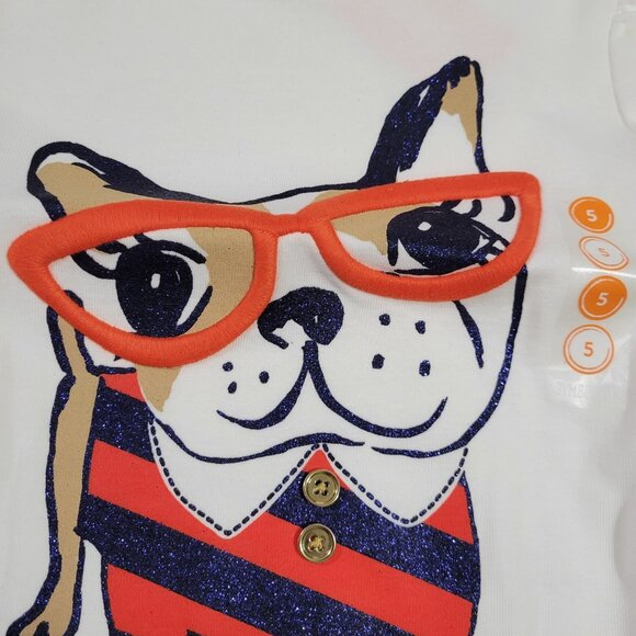 Gymboree Prep Perfect size 5 NWT shirt-defect tiny rust mark. Mixed Bin Z29 - Picture 2 of 3